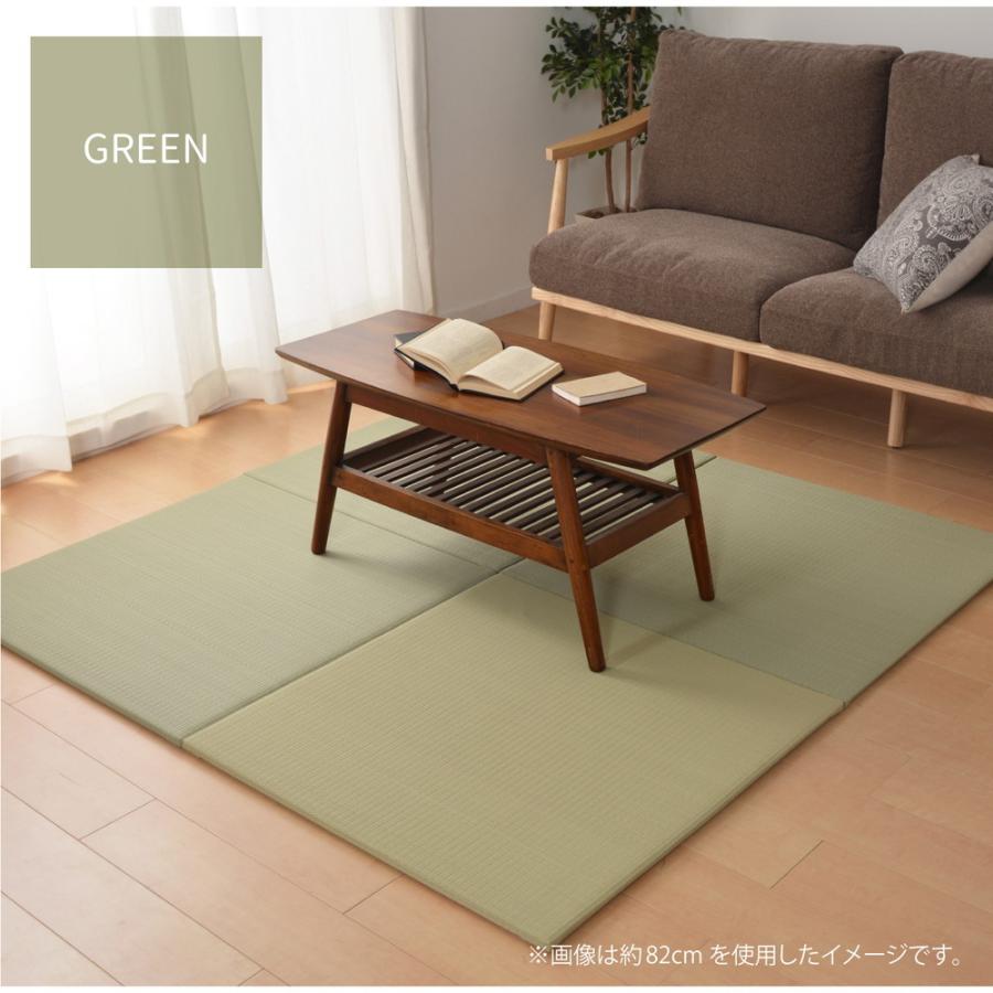 1枚 PP置き畳フラッタ 奏風 かなた 約82×82×1.5cm 拭き取れる ユニット畳 軽量 ふち無し置き畳 滑りにくい加工 フローリング畳 システム畳 置畳 |  | 07