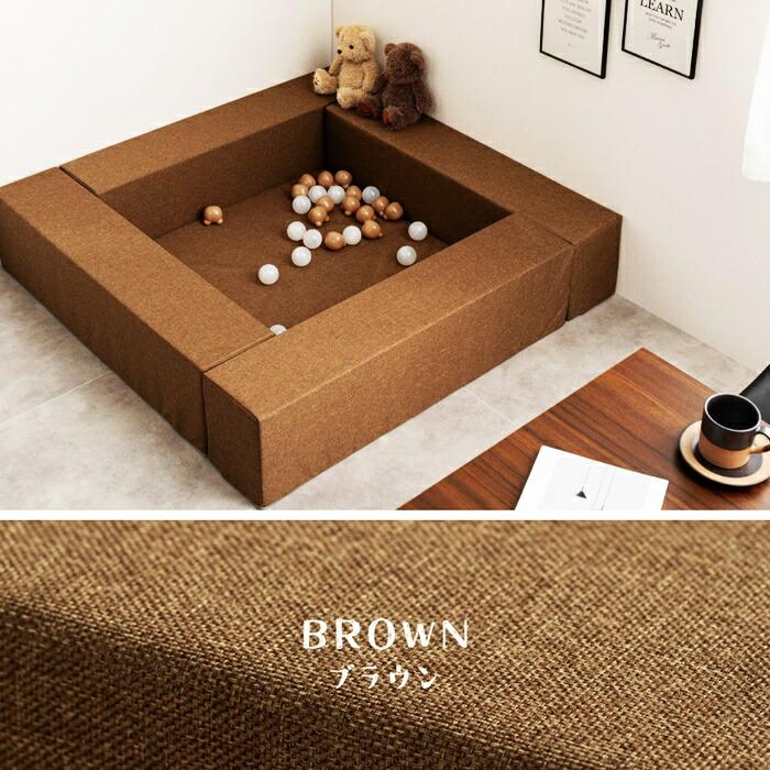 キッズコーナー ブロック4個＋マット1枚セット 5点セット キッズブロック キッズサークル キッズルーム キッズスペース はっ水 撥水 軽量 滑り止め 置くだけ お | ブランド登録なし | 13