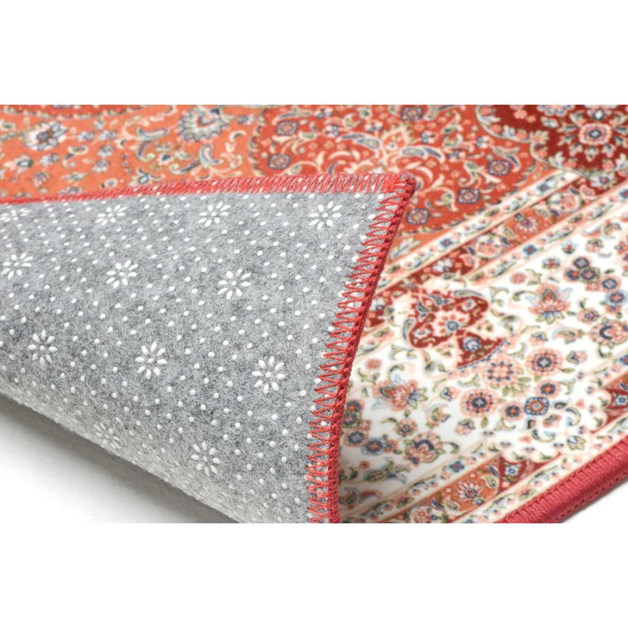 玄関マット 洗濯機OK 滑り止め 撥水加工付き 洗える オールシーズン 約70×120cm プリシア エレガント 室内 すべり止め 玄関 エントランス 絨毯 ラグ マット |  | 04