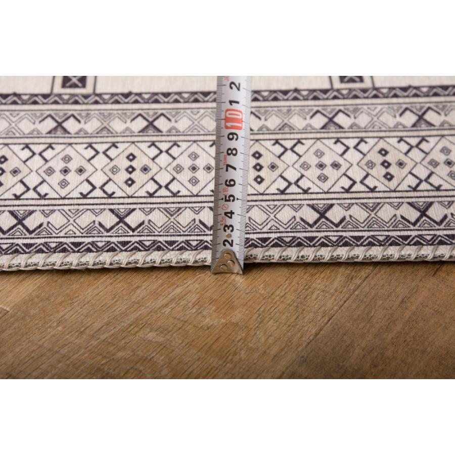 トルクメン風プリントマット 約45×180cm 洗える キッチンマット すべり止め付き 滑り止め付き ラグ カーペット シンプル 敷き物 敷物 シンプル |  | 06