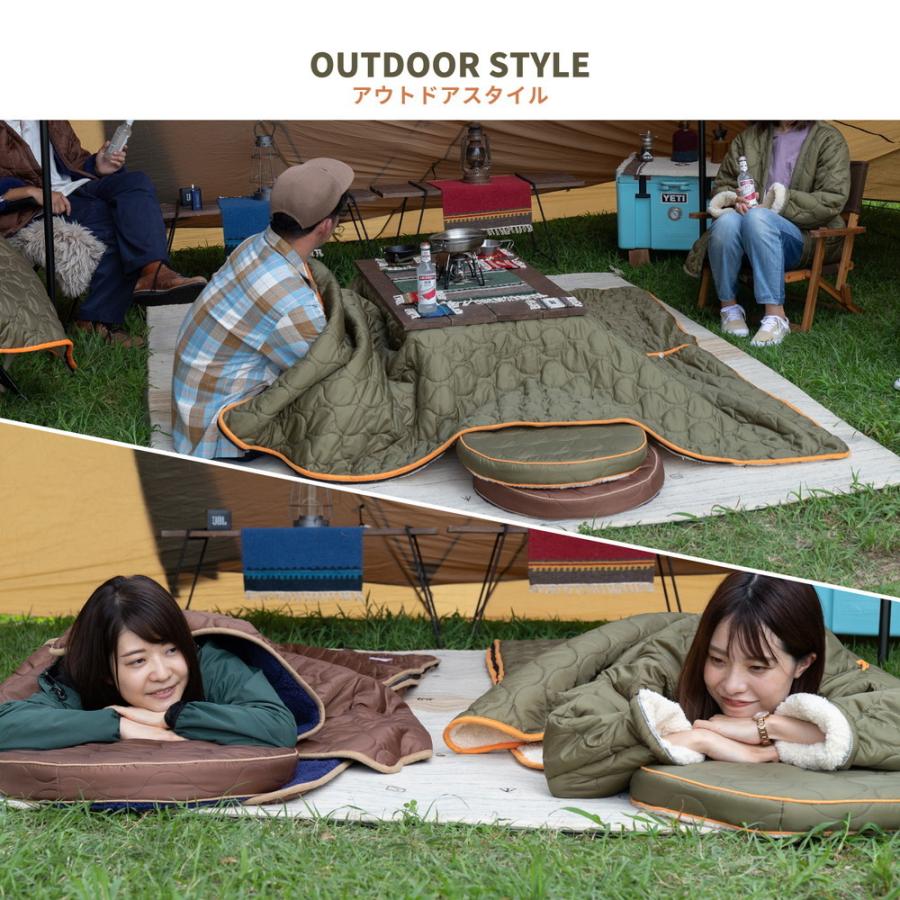two sides 2way 寝袋 コンパクト キャンプ用品 シュラフ あったかい アウトドア |  | 05