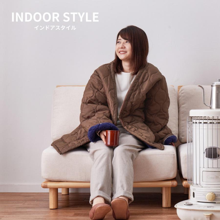 two sides キルティングはんてん 半天 半纏 部屋着 ルームウエア おしゃれ アウトドア レジャー シンプル |  | 03