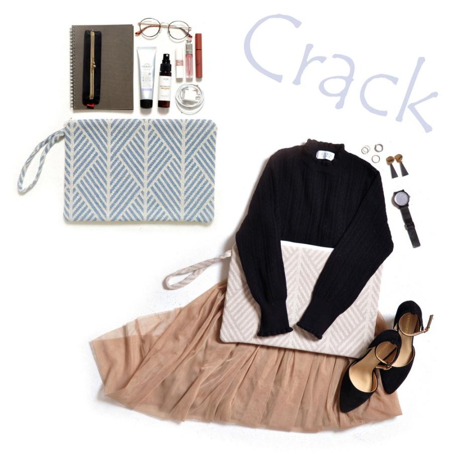 インド綿 大きめフラットポーチ クラッチバッグ クラック 約38x27cm ハンドバック パソコンケース ノートパソコンバッグ A4サイズ ビジネス PCバッグ タブレット |  | 05