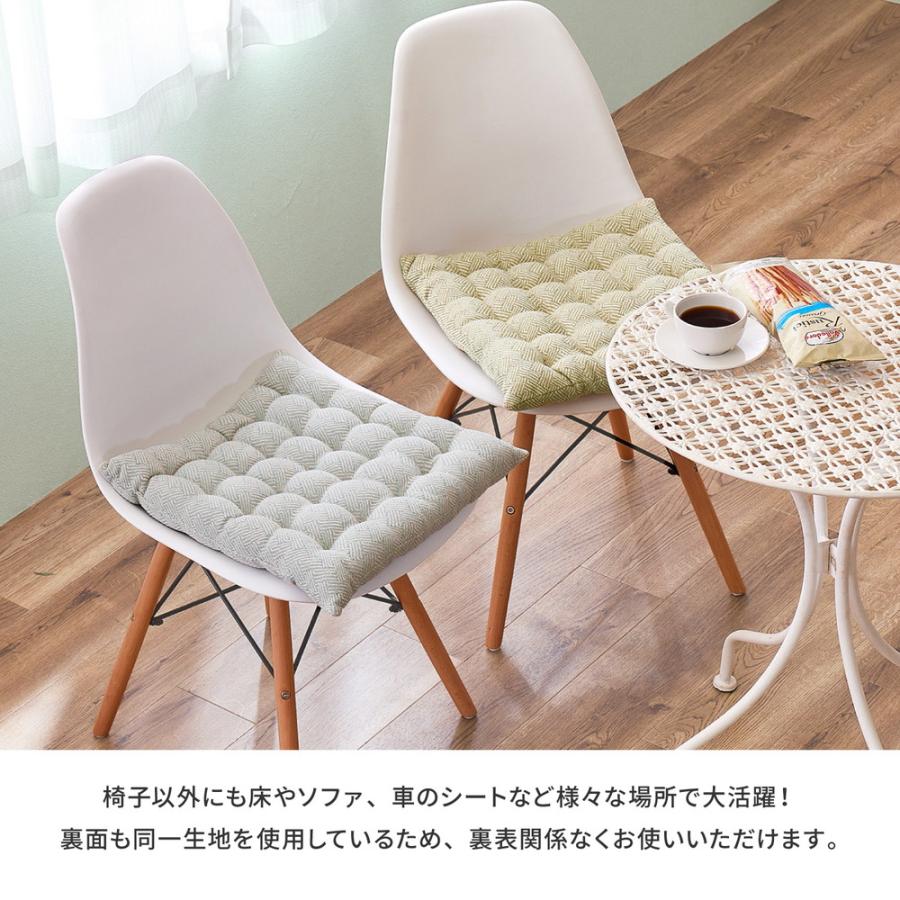 インド綿 シートクッション アルト 約40×40cm 座布団 コットン100％ 萩原 |  | 03