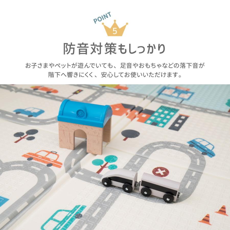 クッションプレイマット エクスシリーズ 約178×196cm 撥水 耐熱 リバーシブル コンパクト 水拭きOK 折りたたみ プレイマット フロアマット 防音 ベビーマット |  | 06