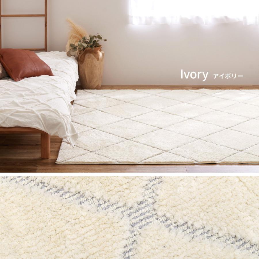 タフトラグ ランバス 約130×185cm 長方形 抗ウイルス 抗アレルゲン 消臭 抗菌防臭 防ダニ加工 ホットカーペット 床暖房OK 日本製 ラグ カーペットセンターラグ |  | 09