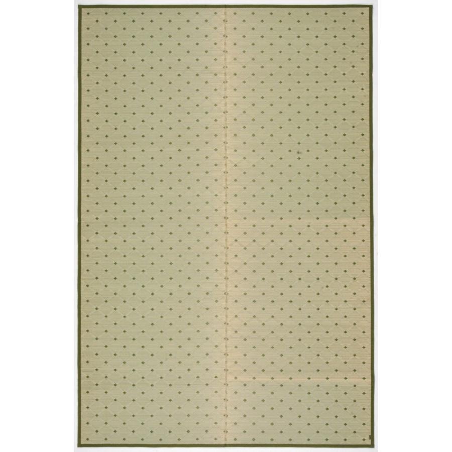 国産柄上敷き 花ござ い草センターラグ 消臭 畳上敷き 畳 茣蓙 い草マット カーペット ラグマット 江戸間3畳 約174×261cm ダイヤ シンプル 北欧 リビング |  | 01