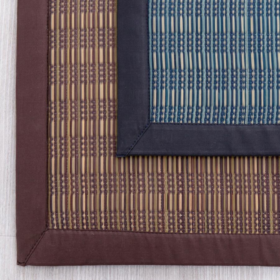 い草ラグ ウレタン入り コンパクト収納 裏貼有 防音 畳上敷き 畳 茣蓙 い草マット センターラグ  仙名 約180×240cm マット ラグマット カーペット 防カビ |  | 16