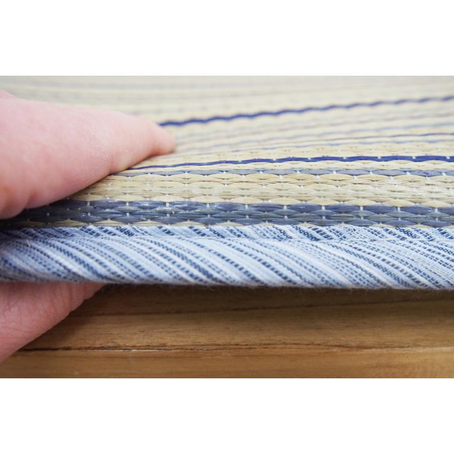 送料無料 肌に跡がつきにくい！い草 シートクッション 座布団 涼仙 約40×40cm クッション おしゃれ かわいい 和風 敬老の日 |  | 03