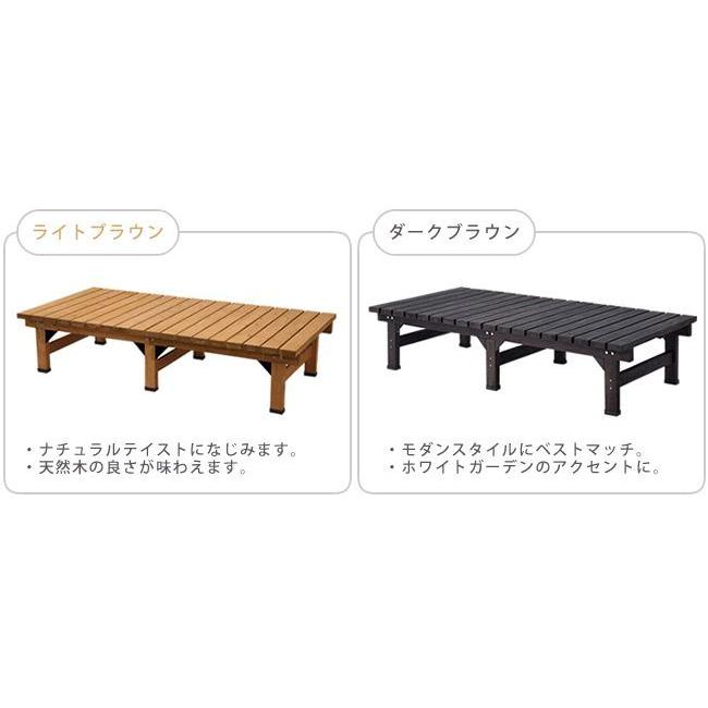 縁台 木製 デッキ縁台 180×90cm ウッドデッキ風 簡単 縁側 木製縁側 ベンチ 本格的 DIY 木製 ガーデンベンチ 踏み台 えん台 マンション 小型 屋外 家具 |  | 09