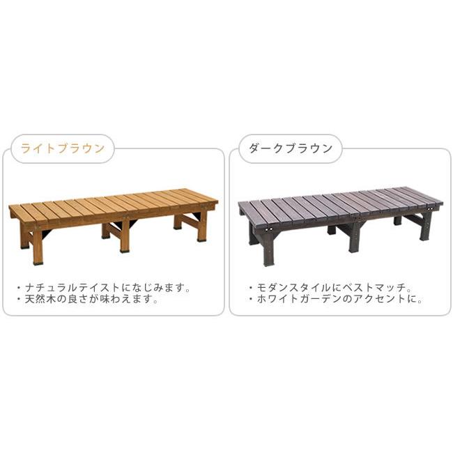 縁台 木製 デッキ縁台 180×58cm ウッドデッキ風 簡単 縁側 木製縁側 ベンチ 本格的 DIY 木製 ガーデンベンチ 踏み台 えん台 マンション 小型 屋外 |  | 09