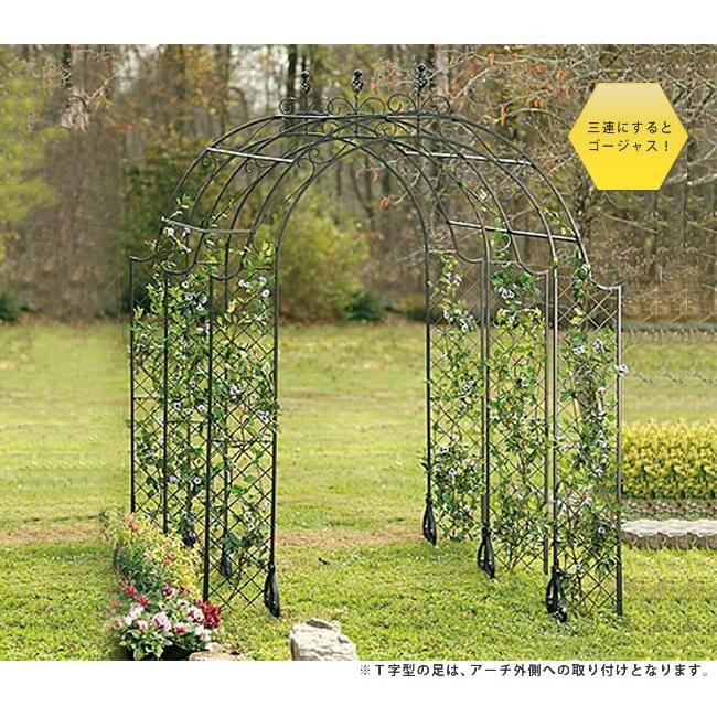 つなげられるメッシュアイアンアーチ 3連セット ローズアーチ アイアン アーチ メッシュアーチ 門 木製 フェンス ガーデンアーチ 小型 屋外 ツタ 蔦 |  | 03