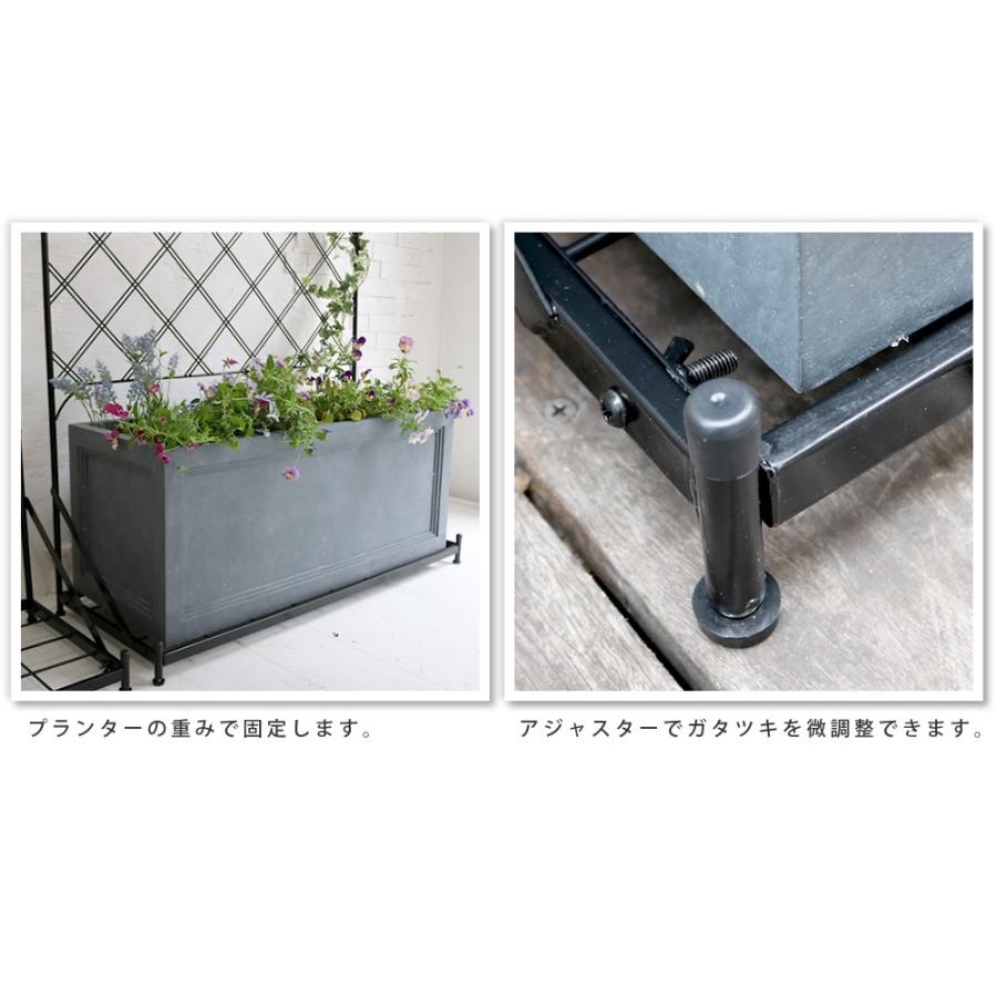 プランター台付フェンス ハイタイプ アーガイル フェンス ゲート 扉 アイアン ガーデンフェンス 枠 柵 目隠し 境目 園芸 つるバラ 誘引 屋外 |  | 06