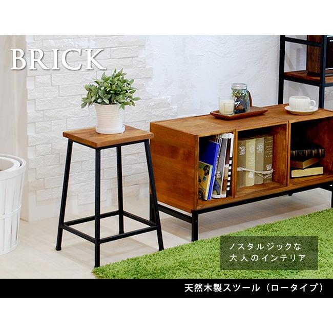 スツール ロータイプ 完成品 椅子 いす イス 腰掛け ナチュラル ミッドセンチュリー ウッド スタイリッシュ シンプル 西海岸 男前 インテリア 家具 天然 カフェ |  | 01