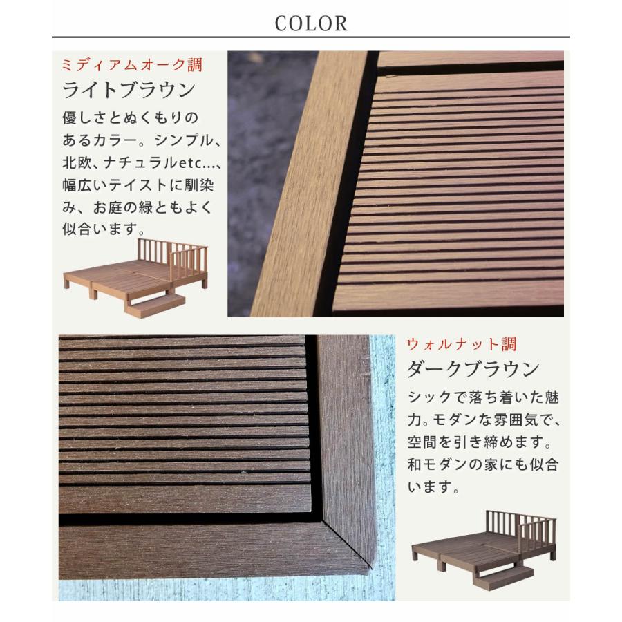 人工木ウッドデッキ ecofeel（エコフィール） カットサンプル2色セット PWDE-SAM 色見本 サンプル sample 敬老の日 |  | 09