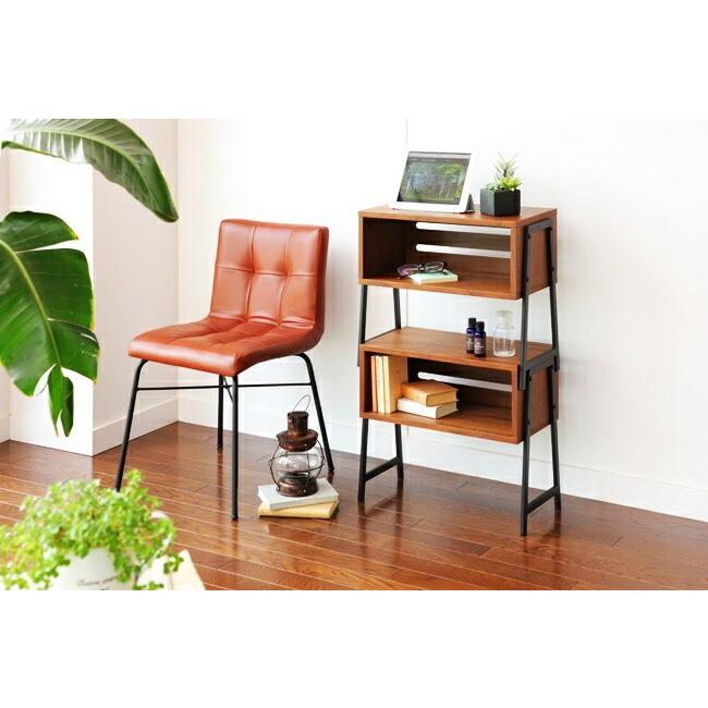 ダイニングチェア パソコンチェア デスクチェア レザー 合成皮革 肘なし おしゃれ 北欧 ブラウン 書斎チェア 合皮 いす イス 椅子 食卓椅子 |  | 03