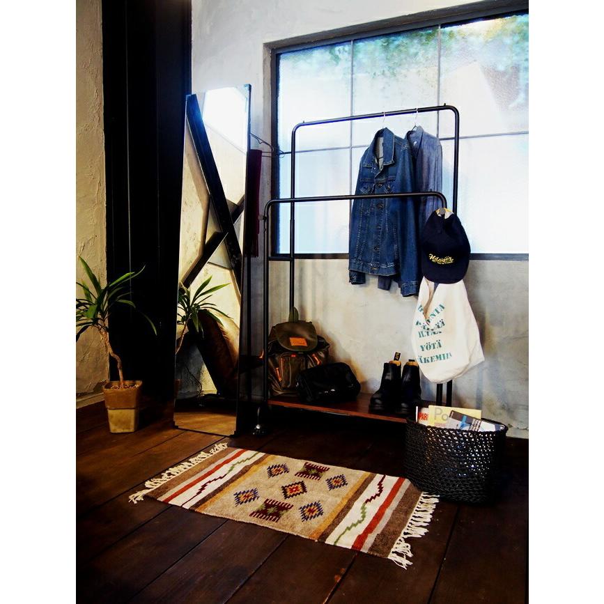 ハンガーラック ポールハンガー パイプハンガー 2段 棚付き おしゃれ キャスター付き コートハンガー 洋服掛け コート掛け 2連 衣類収納 スチール |  | 14