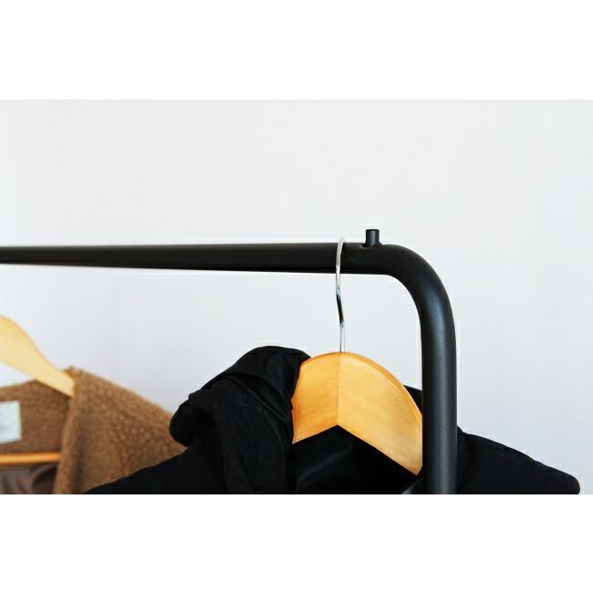 ハンガーラック ポールハンガー パイプハンガー 2段 棚付き おしゃれ キャスター付き コートハンガー 洋服掛け コート掛け 2連 衣類収納 スチール |  | 07