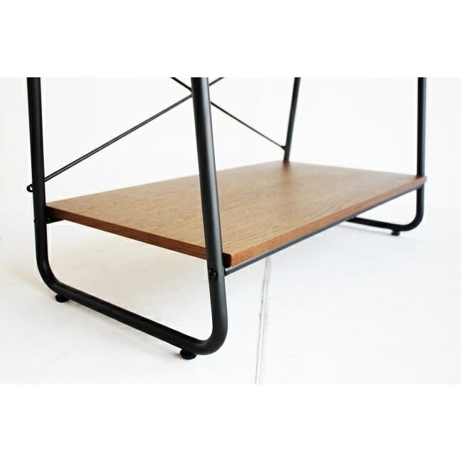 ハンガーラック コートハンガー 木製 おしゃれ 棚付き 2段 省スペース 洋服収納 ブラウン ブラック アイアン スチール オーク ヴィンテージ レトロ |  | 14