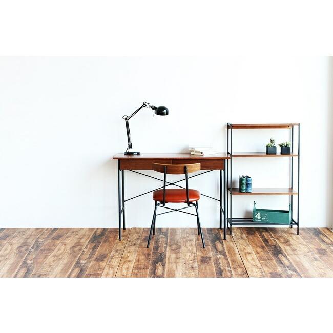 デスク パソコンデスク 幅100cm 引出し オフィスデスク PCデスク 学習デスク 学習机 勉強机 ワークデスク おしゃれ 引き出し アンティーク ブラウン ナチュラル |  | 03