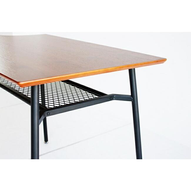 ダイニングテーブル 2人用 幅90cm 食卓テーブル 長方形 ダイニング テーブル 食卓机 天然木 木目 スチール おしゃれ 北欧 ブラウン 二人掛け レトロ |  | 13