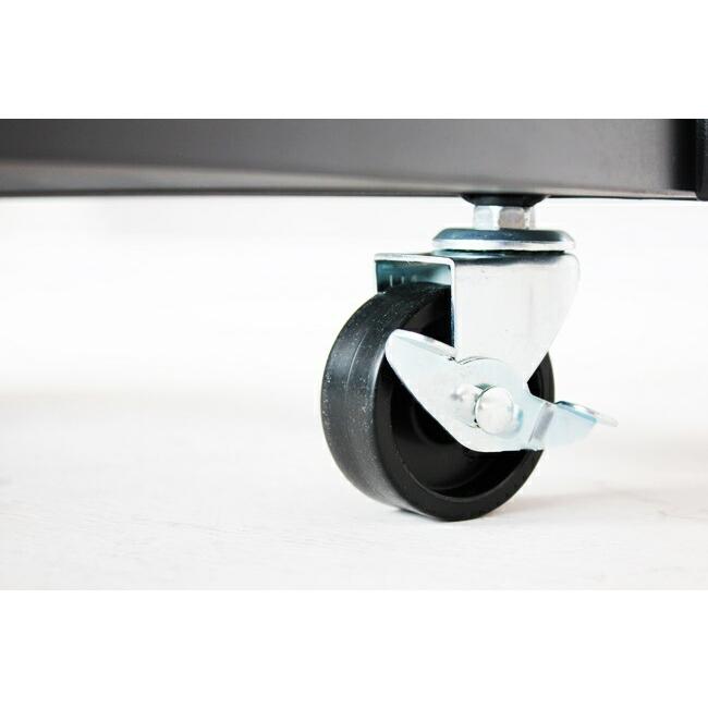 キッチンワゴン カートワゴン 3段 収納ボックス 天板付 キャスター付 取手付 木製 ウォールナット ダイニング キッチンラック キッチン収納 北欧 |  | 08