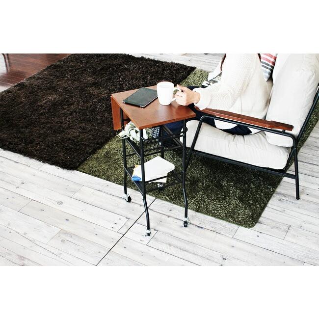 ワゴンラック サイドテーブル キャスター付 作業台 バタフライ ポットワゴン ワゴン ラック キッチンワゴン キッチンラック ラック デスクワゴン |  | 10