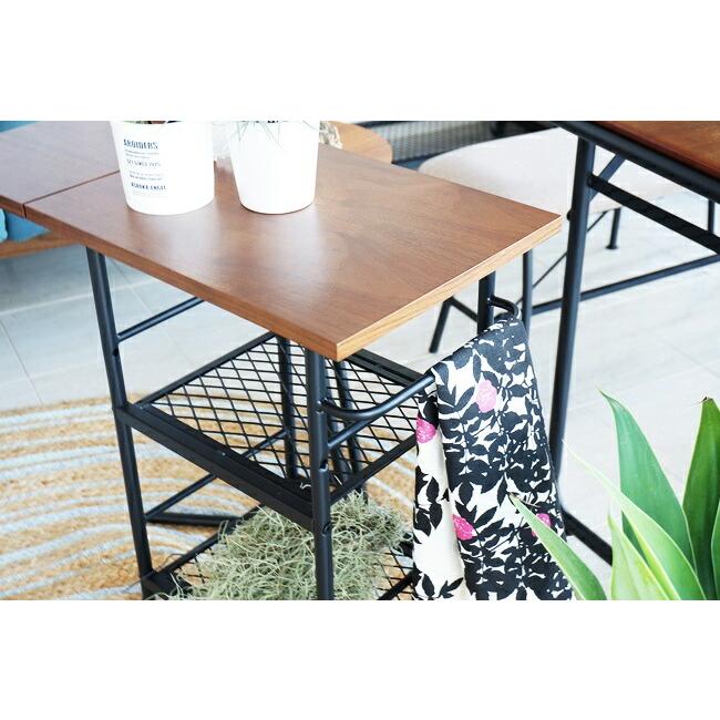 ワゴンラック サイドテーブル キャスター付 作業台 バタフライ ポットワゴン ワゴン ラック キッチンワゴン キッチンラック ラック デスクワゴン |  | 07