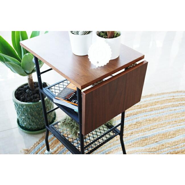 ワゴンラック サイドテーブル キャスター付 作業台 バタフライ ポットワゴン ワゴン ラック キッチンワゴン キッチンラック ラック デスクワゴン |  | 08