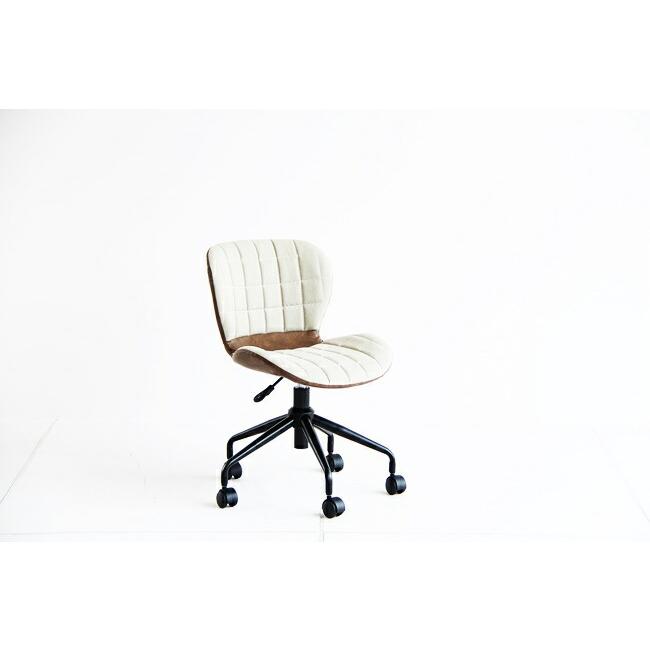 パソコンチェア キャスター付 昇降式 デスクチェア チェア オフィス コンパクト 回転チェア 椅子 書斎 おしゃれ 北欧 パーソナルチェア モダン | 