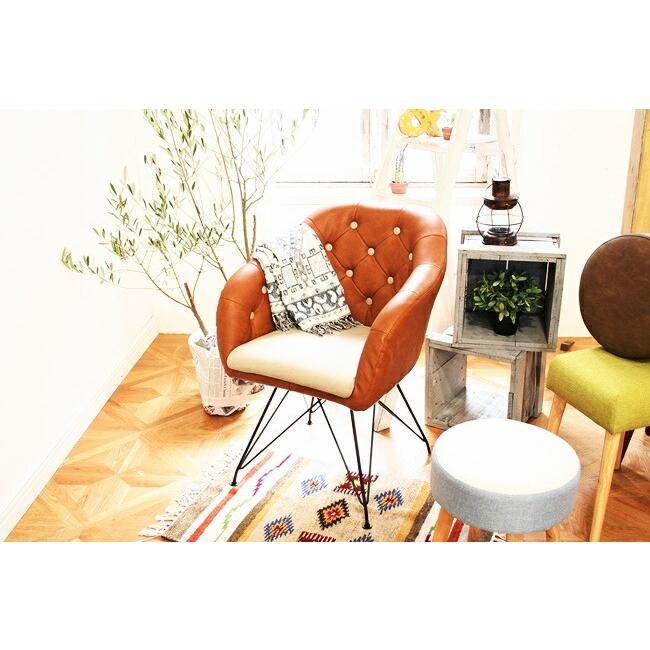 デザインチェア デスクチェア おしゃれ チェア パソコンチェア 北欧 オフィスチェア PCチェア ダイニングチェア 肘付 ヴィンテージ アンティーク |  | 05