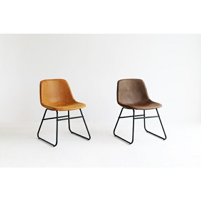 チェア デスクチェア パソコンチェア ダイニングチェア レザー 合成皮革 おしゃれ 椅子 PVC レトロ ヴィンテージ アームレス 肘なし コンパクト | 