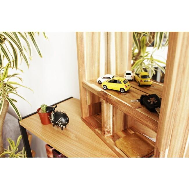 収納ボックス ミラー 鏡 ディスプレイラック アクセサリー収納 玄関収納 鍵置き 北欧 完成品 木製 おしゃれ アンティーク ディスプレイボックス |  | 10