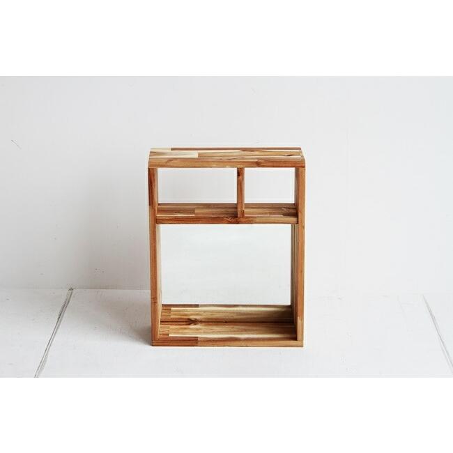 収納ボックス ミラー 鏡 ディスプレイラック アクセサリー収納 玄関収納 鍵置き 北欧 完成品 木製 おしゃれ アンティーク ディスプレイボックス |  | 05