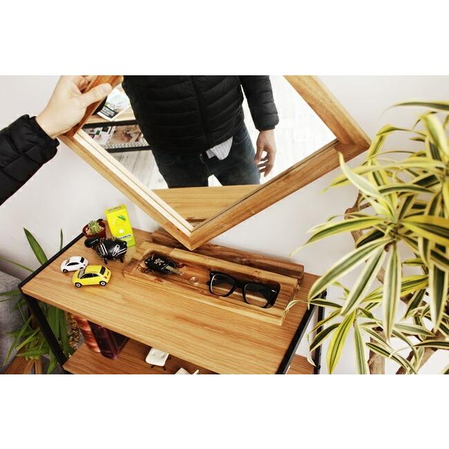 卓上ミラー 自立式 小物置き スタンドミラー テーブルミラー デスクミラー 化粧鏡 アンティーク風 かわいい おしゃれ 北欧 木製 コスメミラー |  | 11