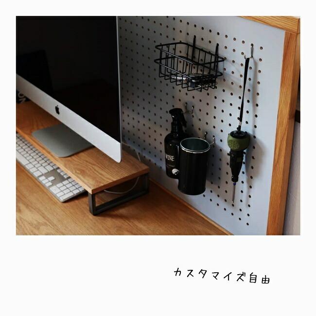 パンチングボード 有孔ボード パーテーション 木製 完成品 フック パーティション 穴あきボード 壁掛け収納 デスク整理 衝立 目隠し 間仕切り おしゃれ |  | 02