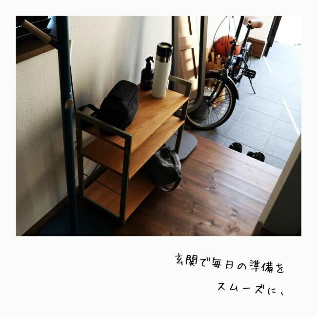 ラック サイドラック キャスター付き ワゴンラック ラックワゴン 収納ラック 高さ調整 デスクサイド オープンラック キッチンラック おしゃれ 省スペース |  | 02