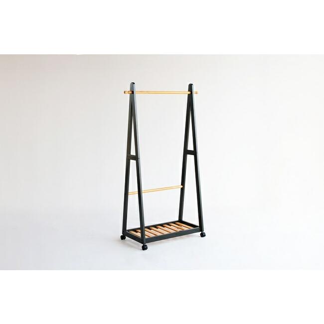 ハンガーラック キャスター付き コート掛け コートハンガー おしゃれ ポールハンガー パイプハンガー ウッドラック 洋服掛け 衣類収納 木製 |  | 04