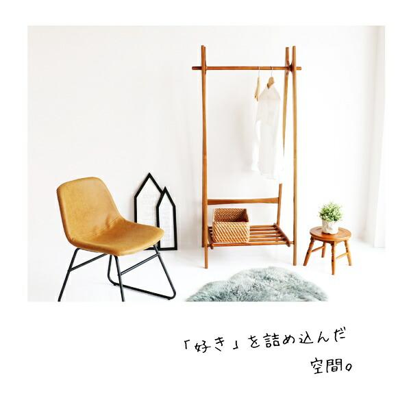 ハンガーラック 折りたたみ 棚付き コンパクト 木製 省スペース 折り畳み 一人暮らし 狭い部屋 ワンルーム おしゃれ アジアン 洋服掛け コート掛け ヴィンテージ | ブランド登録なし | 01