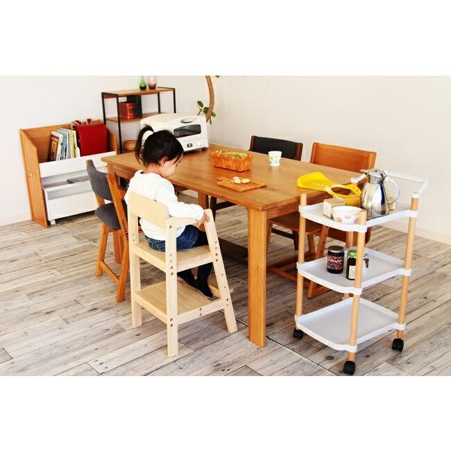 キッズチェア ベビーチェア ハイチェア ステップ 木製 高さ調節 ダイニングチェア 高さ調整 赤ちゃん 北欧 ナチュラル ブラウン 踏み台 子供用チェア |  | 10