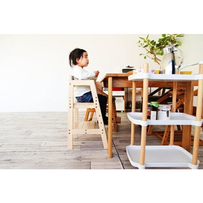 キッズチェア ベビーチェア ハイチェア ステップ 木製 高さ調節 ダイニングチェア 高さ調整 赤ちゃん 北欧 ナチュラル ブラウン 踏み台 子供用チェア |  | 11