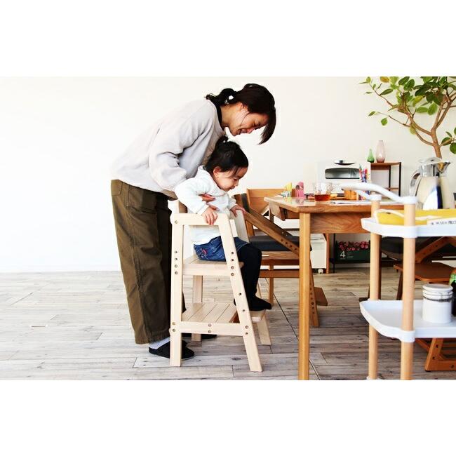 キッズチェア ベビーチェア ハイチェア ステップ 木製 高さ調節 ダイニングチェア 高さ調整 赤ちゃん 北欧 ナチュラル ブラウン 踏み台 子供用チェア |  | 15