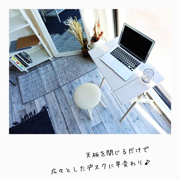 ドレッサー＆スツール セット 1面鏡 鏡台 ドレッサーテーブル 2way 椅子 チェア 丸椅子 ドレッサーデスク ホワイト 木製 姫系 一人暮らし おしゃれ  ミラー 北欧 | ブランド登録なし | 03