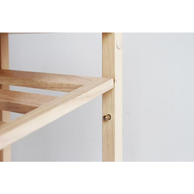 スリッパラック 5段 スリッパ収納 スリッパ置き 玄関収納 靴箱 木製 来客用 ナチュラル ブラウン スリッパ掛け 省スペース スリム 天然木 |  | 15