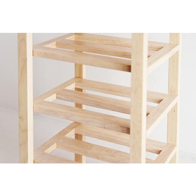 スリッパラック 5段 スリッパ収納 スリッパ置き 玄関収納 靴箱 木製 来客用 ナチュラル ブラウン スリッパ掛け 省スペース スリム 天然木 |  | 16