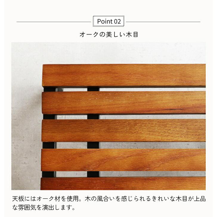 玄関ステップ 幅90cm 天然木 スチール ブラウン ブラック/ホワイト 玄関台 エントランスステージ 和モダン 北欧 レトロ おしゃれ | ブランド登録なし | 05