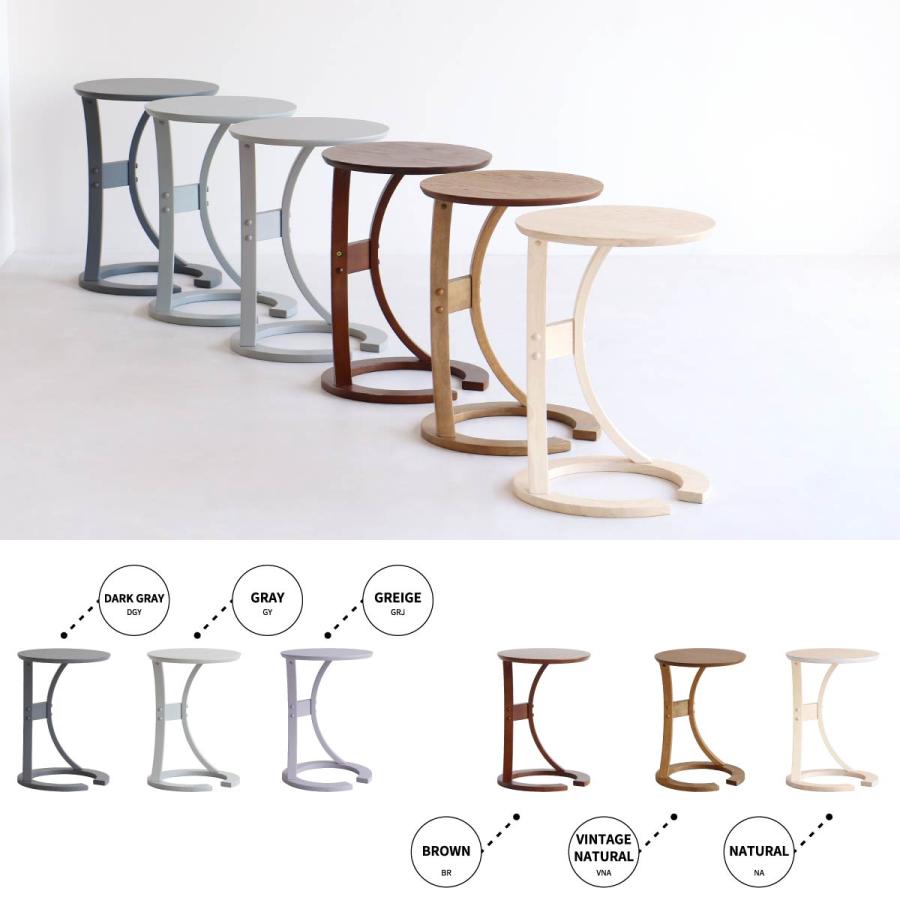 サイドテーブル コーヒーテーブル 幅40 飾り台 円形 北欧 おしゃれ 木製 ベッドサイド ソファサイド ナイトテーブル 丸形 置台 ミニテーブル 花台 |  | 09