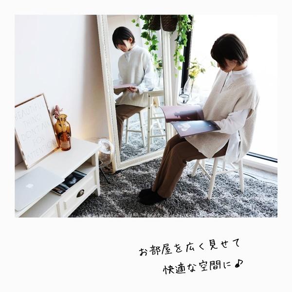 スタンドミラー 姿見 全身鏡 高さ170 ホワイト アンティーク おしゃれ 北欧 白家具 姫系 ロココ調 ヨーロピアン 高級感 木製 かわいい レトロ 一人暮らし レトロ |  | 01