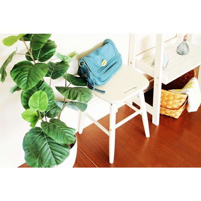 スツール 天然木 飾り台 北欧 おしゃれ かわいい ロースツール 花台 コンパクト ウッドチェア ホワイト 姫系 ガーリー フレンチカントリー ヨーロピアン |  | 05