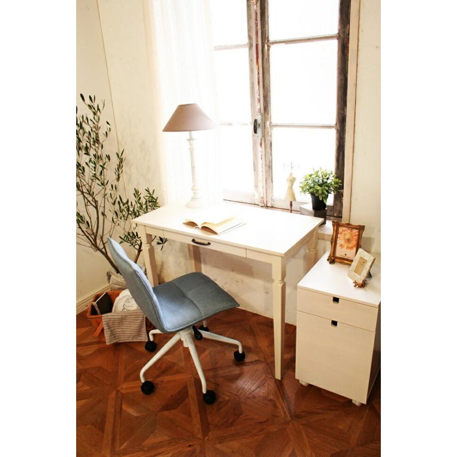 デスク 幅90cm パソコンデスク 引き出し 引出し おしゃれ 北欧 シンプルデスク 平机 ワークデスク オフィスデスク PCデスク 学習デスク ホワイト 木製 天然木 |  | 02